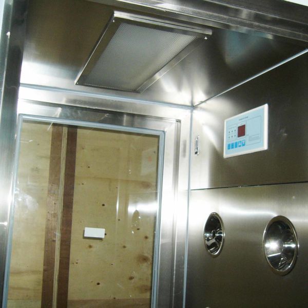 Spray Coating Stainless Steel Clean Room With Manual SS Swing Doors
