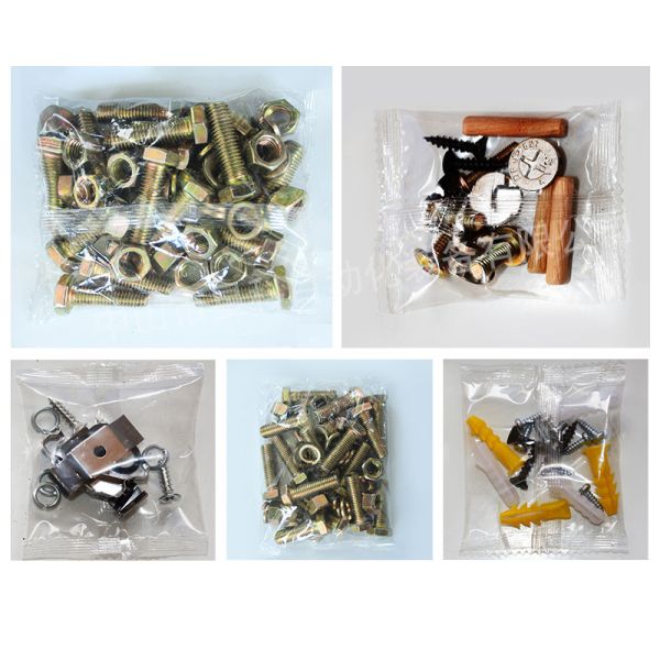 High quality small parts  packing machine hardware screw nut washer nail counting bagged machine