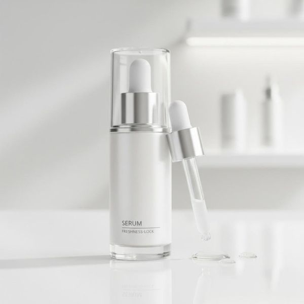 30ml PP Medical-Grade Airless Dropper Bottle with Freshness-Locking Design for Serum and Skincare