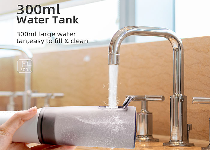 Бесшнуровой устный уборщик зубов Flosser воды Irrigator с танком 300ml