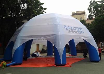 8m Diameter Water Proof Giant Inflatable Dome Tent , Printed Logo Inflatable Tent For Advertising