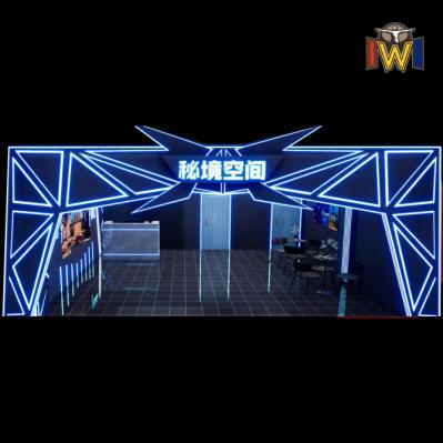Four Players Virtual Space Game Virtual Space VR For Playzone