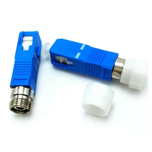 Hybrid Simplex Fiber Optic Adapter SC Male To FC Female SM / MM / APC Optional