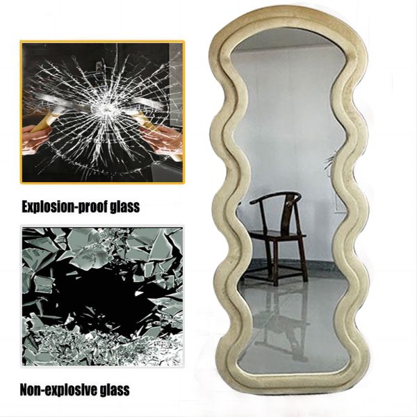 Contemporary Design Style Unbreakable Wall-Mounted Large Decorative Mirrors for Wall
