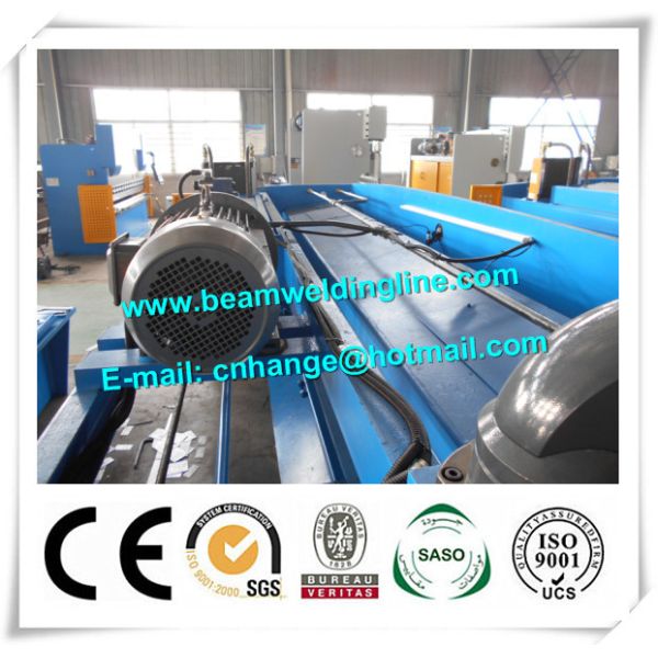 QC12Y Swing Hydraulic Shearing Machine For Steel Plate , Hydraulic Shear Cutter