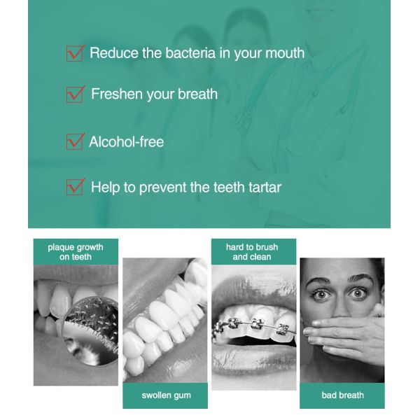 Colgate Peroxyl Anti Bacteria Mouthwash 60ml Gentle Formula Without Irritating