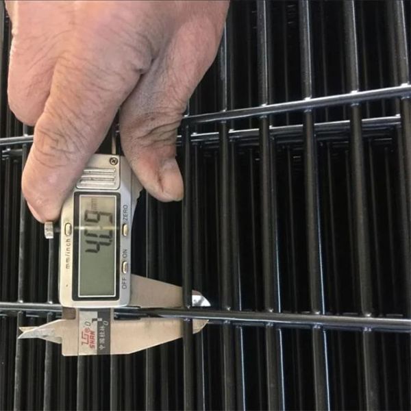 Hole Opening 12.7mmX76.2mm 358 Anti Climb Fence Pvc Coated