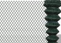 Escuro - o Pvc verde da altura de 1.8m revestiu os encaixes de With Whole Set da cerca do elo de corrente