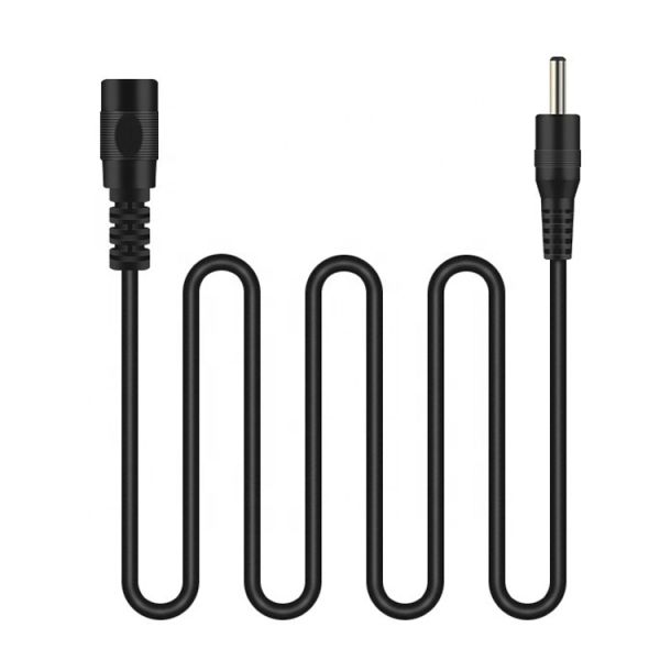 Homme à femme 3,5 1,35 mm câble d'extension de courant continu pour la banque d'alimentation de la caméra CCTV