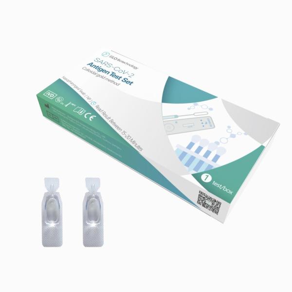 iiLO 99% Accuracy SARS-CoV-2 Antigen Test Set Nasopharyngeal Swab 1 piece