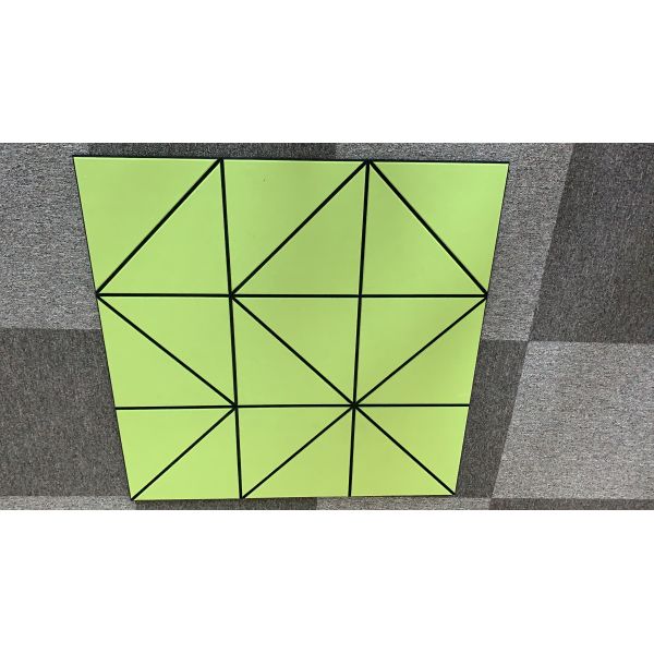 Eco-Friendly Practical Felt 3d Hexagon Acoustic Panel Polyester Fiber