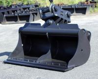 Máquina escavadora de cavadura de inclinação flexível Attachment da inclinação do poder das peças de maquinaria da construção da cubeta