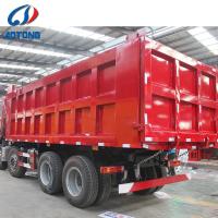 30-60ton Hydraulic Cylinder Self Rear Dump Tipping Truck Semi Trailer for Materials