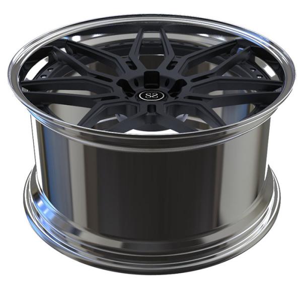 Custom 6061-T6 Aluminum Alloy Rims Deep Polished Lipe For Benz C43 C63 20 21 Inch