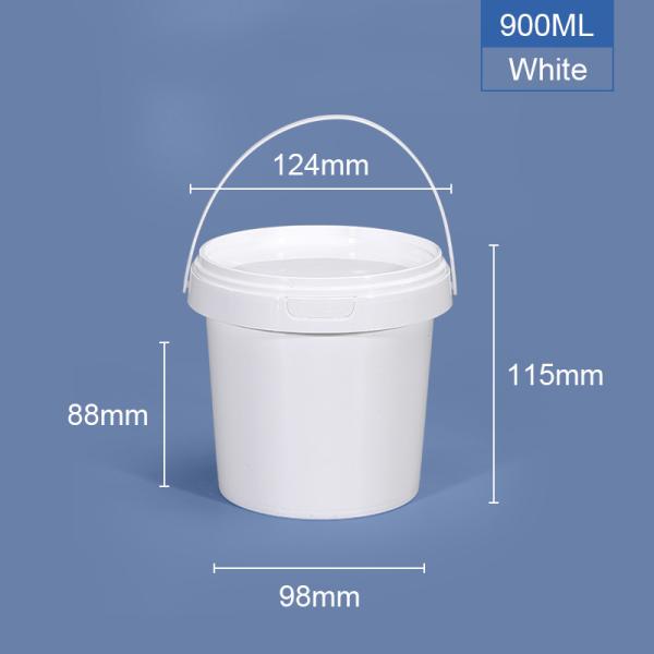 900ml 食品用 PP バケツ