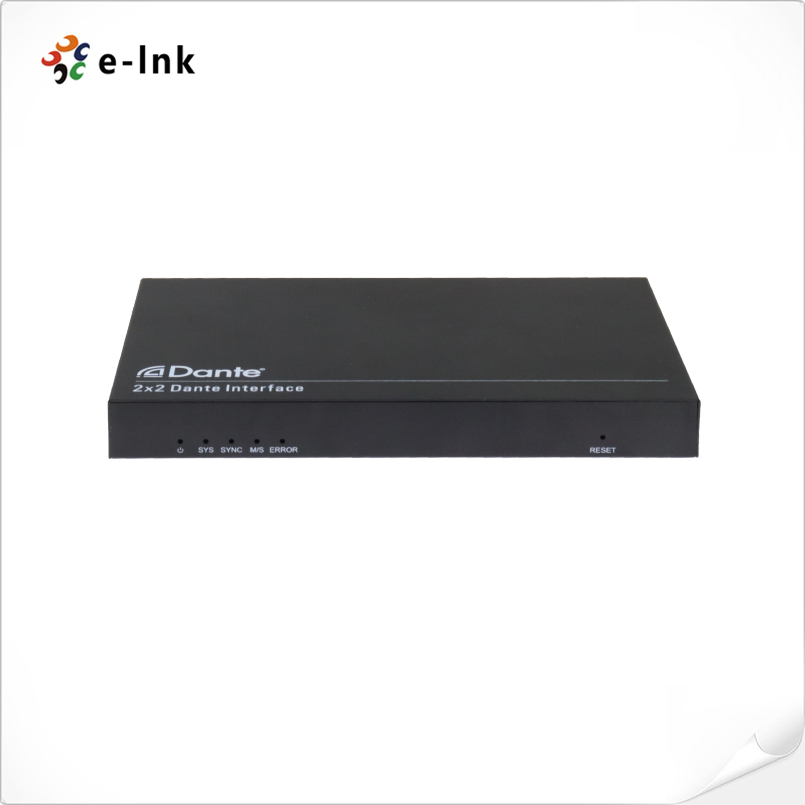 Dante Surface Mount 2 x 2 адаптер преобразователя интерфейса Dante / AES67