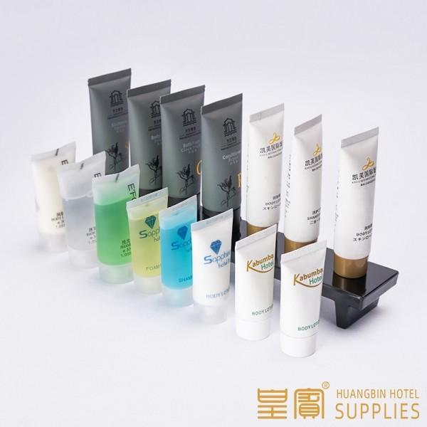 Hotel 3 - 5 Star Disposable Plastic  Pipe Shampoo Bath Get  Hotel Amenities Kit