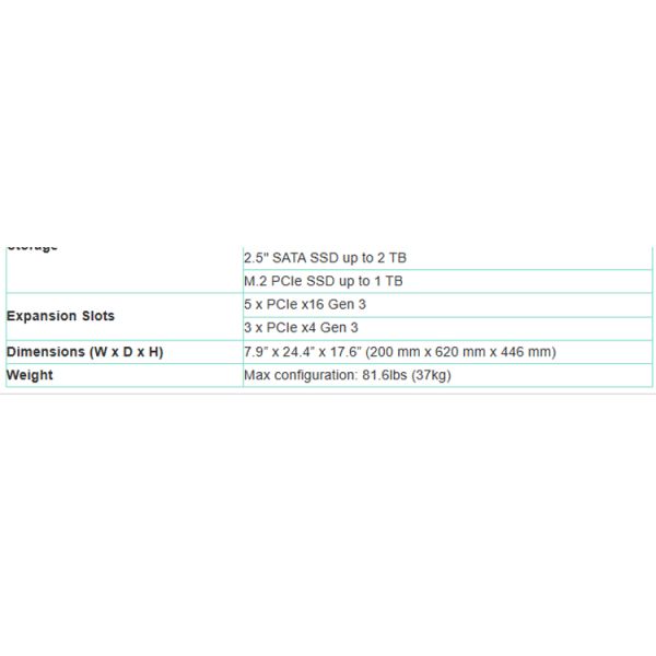Lenovo P920 Tower Workstation Designed for Optimal Deep Learning and AI Performance