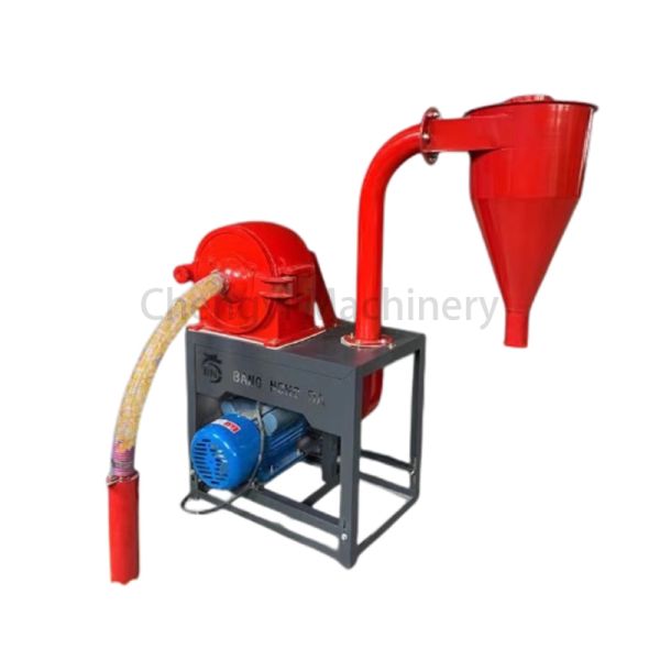 Self-priming Crusher Grinder 200-700kg/h Capacity Automatic Feeding Durable Manganese Steel Grain Crusher
