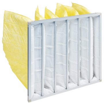 Эффективность воздушного фильтра 70%-95% кармана Prefiltration с двойной, который встали на сторону сеткой металла