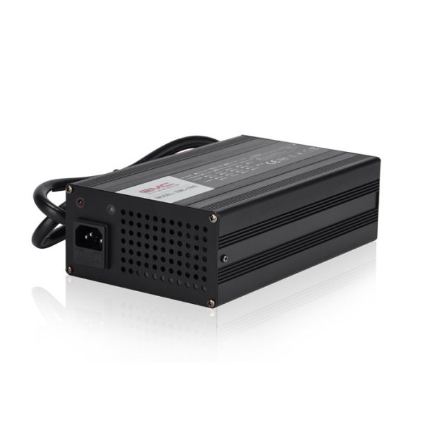 EMC-1000 36V18A Aluminum lead acid/ lifepo4/lithium battery charger for golf cart, e-scooter