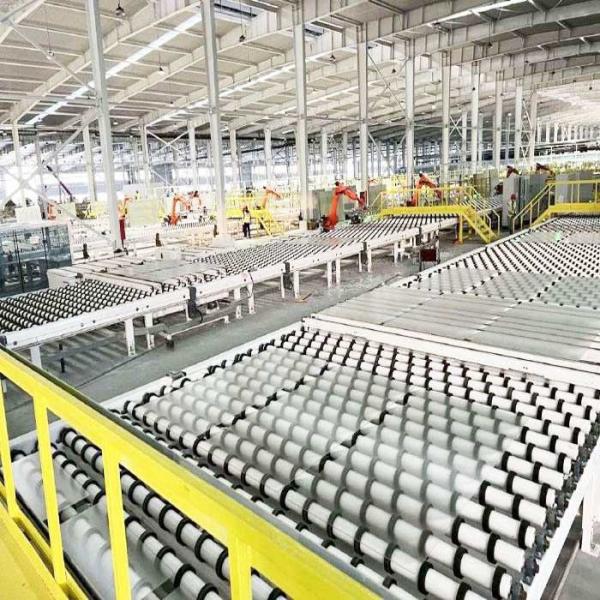 Domestic Pattern Glass Automatic Pattern Glass Production Line in Decoration