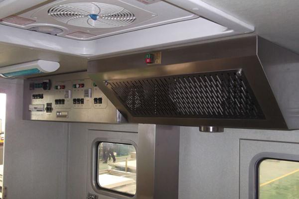 China Popular Gasoline Engine Mobile Catering Food Van