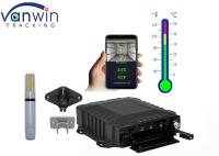 4ch HDD 4G ahd monitoreo de sensores de temperatura en línea 3G DVR móvil
