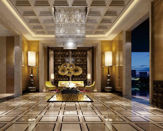 Wood Plastic Composite WPC Wall Cladding Hotel Interior Wall Cladding Decoration
