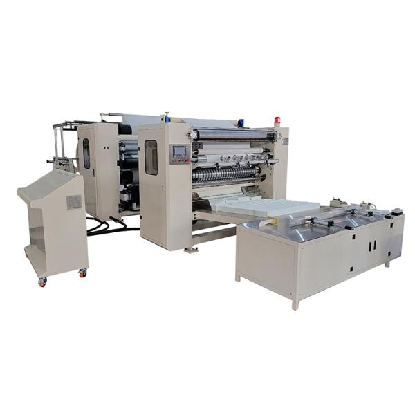N Machine à plier des serviettes à main 80-100m/min Ligne de production de stratification de colle