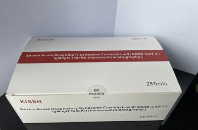 Sangue inteiro teste rápido KISSH de Igg e de Igm