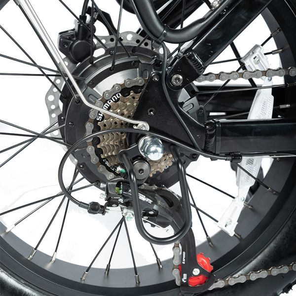 Step-through City Ebike Aluminum Alloy Frame Electric Bikes Rear Hub Motor 70-80 Nm Torque