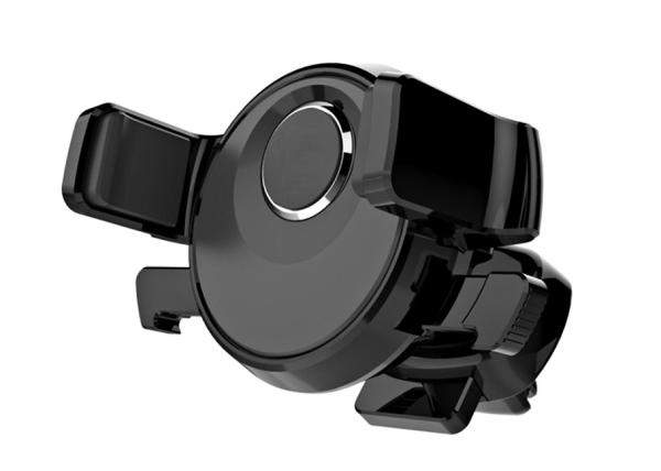 Black White Adjustable Phone Holder Mini Black Mechanical Era Car Mounted