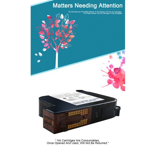 2790k Industrial Quick-dry Ink Cartridges Nozzle Non-Blocking Imported Oil Compatible 1.27mm Printer Ink Cartridge for Printer