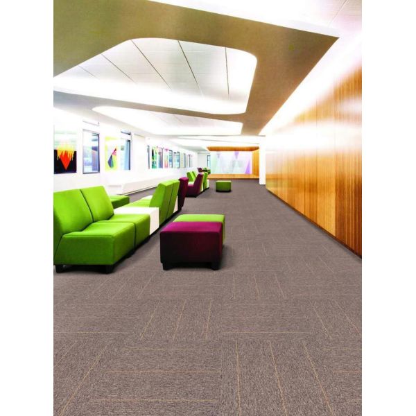 Jm500 Self Adhesive Carpet Tiles / Outdoor Carpet Squares For Coffee Shop