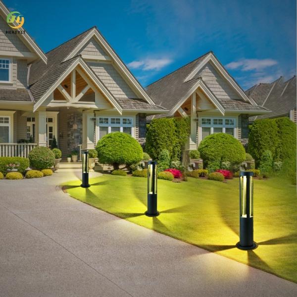 150xH800mm  Modern Outdoor square Waterproof lawn garden light acrylic lawn light landscape light