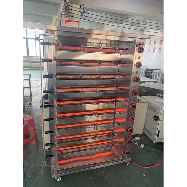 Commercial Electric & Gas Chicken Roaster Rotisserie Grill Machine Roast Chicken Machine