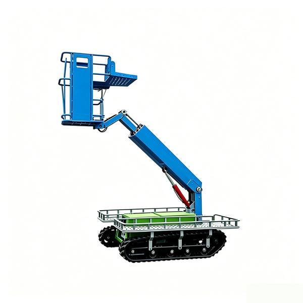 Terraced Vineyard Articulating Boom Lift Platform 60 Ft Weatherproof