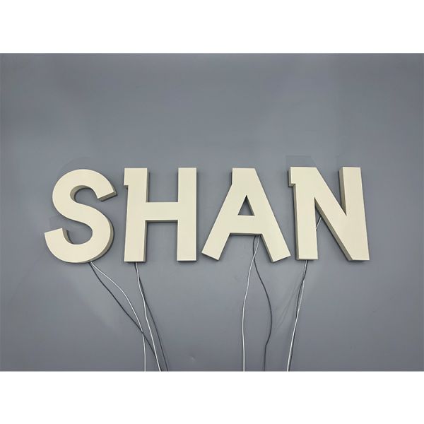 Latest Design Led Small Channel Letters Wall Mount Acrylic Sign Board Words