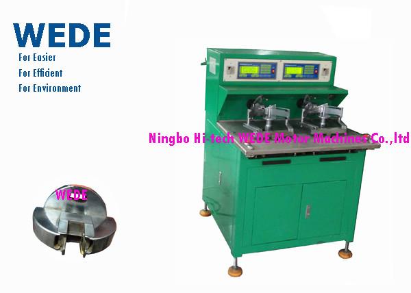 High Running Speed Ceiling Fan Motor Winding Machine With 2 Stations 350kgs Weight