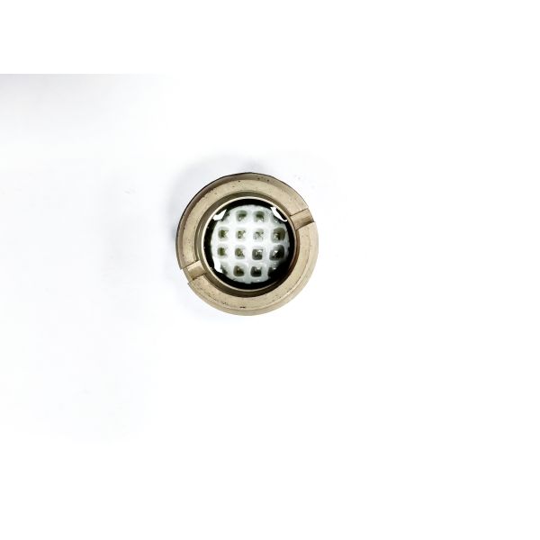 Flanged Connection Type Hermetic Sight Glass 1215 Steel Glass To Metal Seal Design