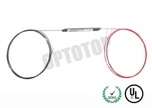 1X2 2 / 98 1310 / 1550 nm Fiber Optic Single Mode Fbt Coupler  0.25 mm / 0.9 mm package A / B