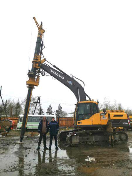 L'installation de forage personnalisée pour les excavatrices