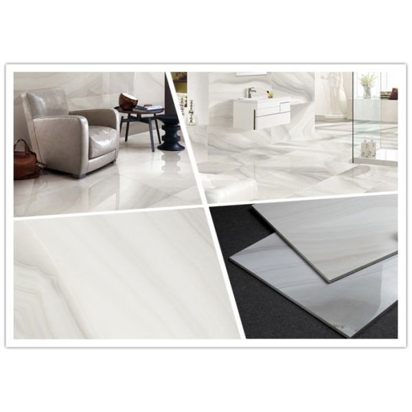 Плиток фарфора плиток пола дюймы кислотоупорное 24 x 48 мраморного влияния моды керамические x 0,47 крытых