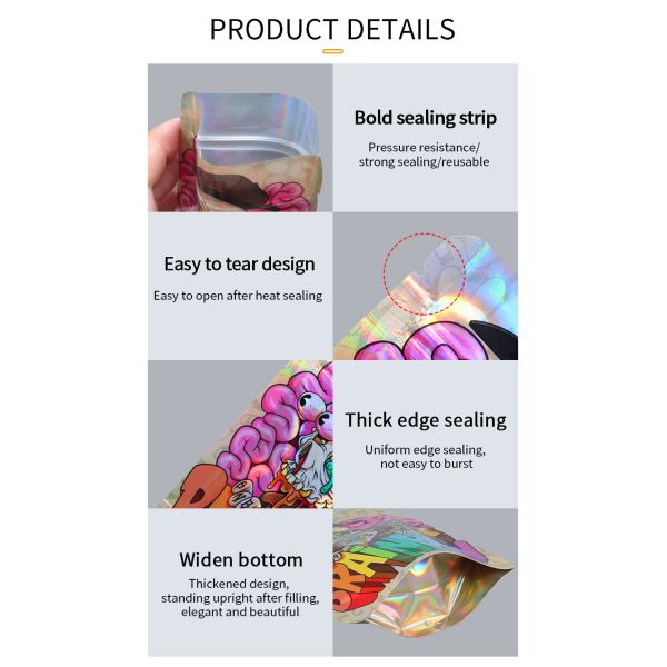 Versatile Stand Up Pouch Packaging Available in Multiple Sizes and Shapes Designed for Shelf Display and Extended Product Freshness