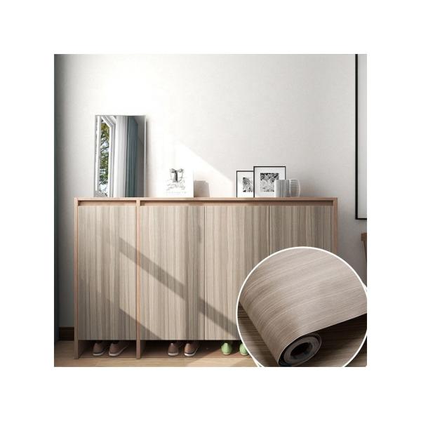 1.22x50m Self Adhesive PVC Film Roll and PVC Lamination Film for Furniture Wood Grain Design