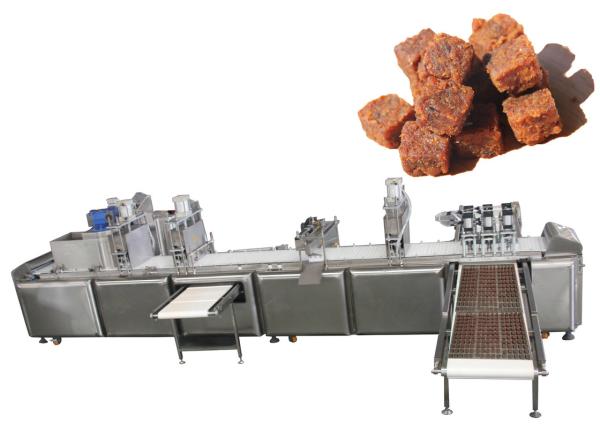 les matrices de viande de chien 400kg/hr traitent former l'écran tactile de PLC de machine