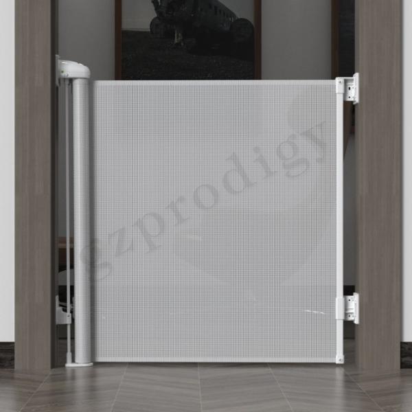 Double Secure Retractable Baby Gate 55-118 Super Wide EN1930
