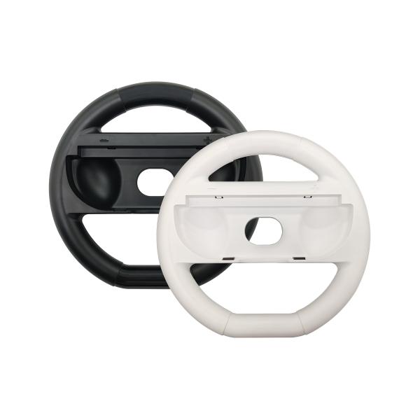 2 in 1 Durable ABS Steering Wheels for Nintendo Switch 2 Joy-Con Racing Game Controller