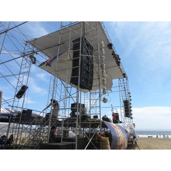 Stage Dual 12 Inch Line Array Loudspeaker 2000W RMS 2-Neutrik NL8